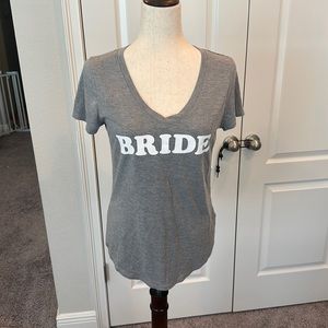 Bride tee size M